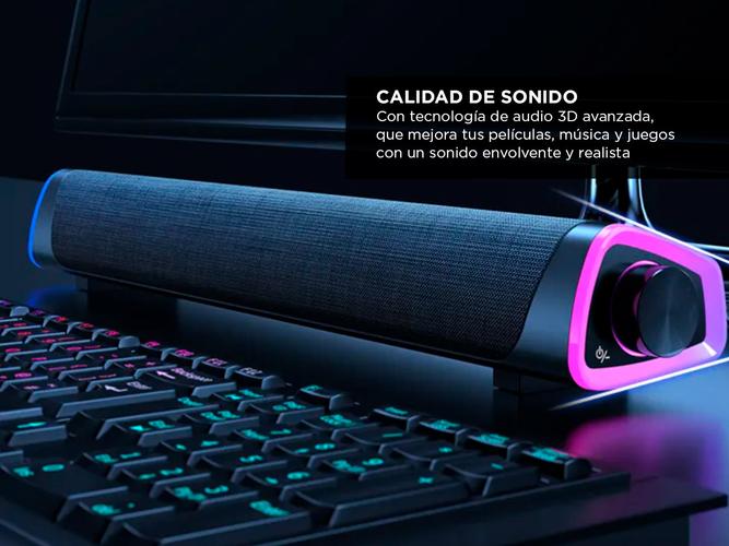Barra de Sonido 3D Gadnic SON14 8 Luces de Colores Outlet - 2