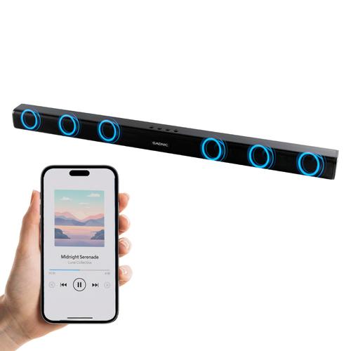 Barra de Sonido Gadnic Bluetooth Para Casa Escritorio Inalámbrico - 0