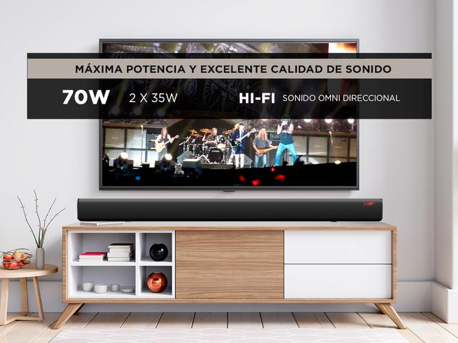 Barra De Sonido Gadnic BS900 Bluetooth 70W Outlet - 3