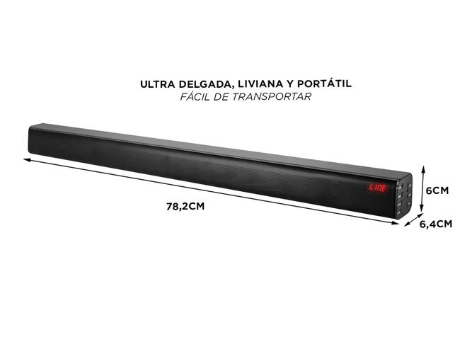 Barra De Sonido Gadnic BS900 Bluetooth 70W Outlet - 4