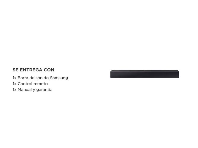 Barra de Sonido Soundbar Samsung Essentials B Series 2.0 Bluetooth HW-C400 - 5