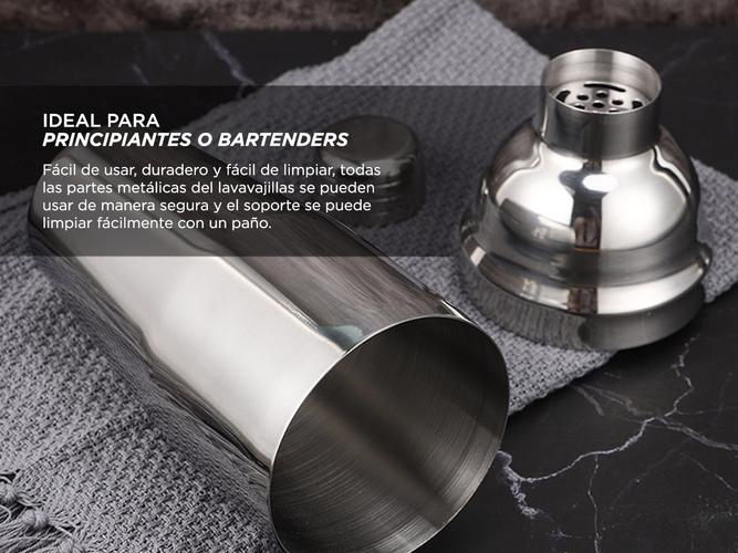 Set Barman Gadnic Coctelera 12 Piezas - 4