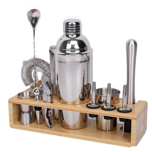 Kit Barman Profesional Gadnic BST44 Coctelera + Herramientas - 0