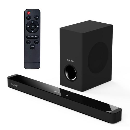 Barra de Sonido Gadnic Nova 160 21 Canales Subwoofer 8” Conexión Inalámbrica 160W - 0