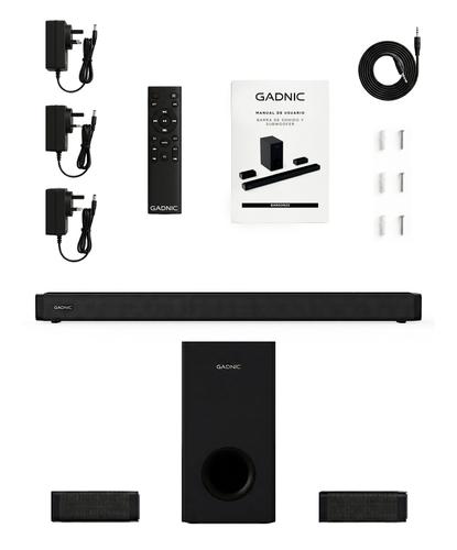 Barra de Sonido Gadnic Nova200 200W 51CH con Subwoofer Inalámbrico  Conexión BT Sonido Envolvente - 6