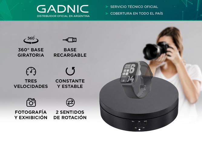Plataforma Giratoria Gadnic De Fotografia Exposición 360° - 1