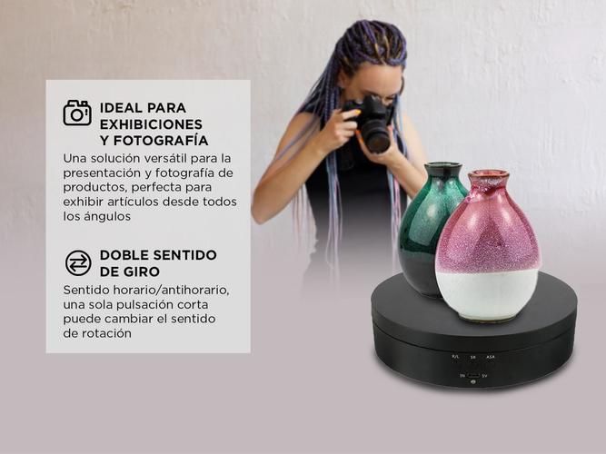 Plataforma Giratoria Gadnic De Fotografia Exposición 360° - 3