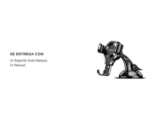 Soporte Celular Baseus Sopapa Auto Ajustable Resistente - 5