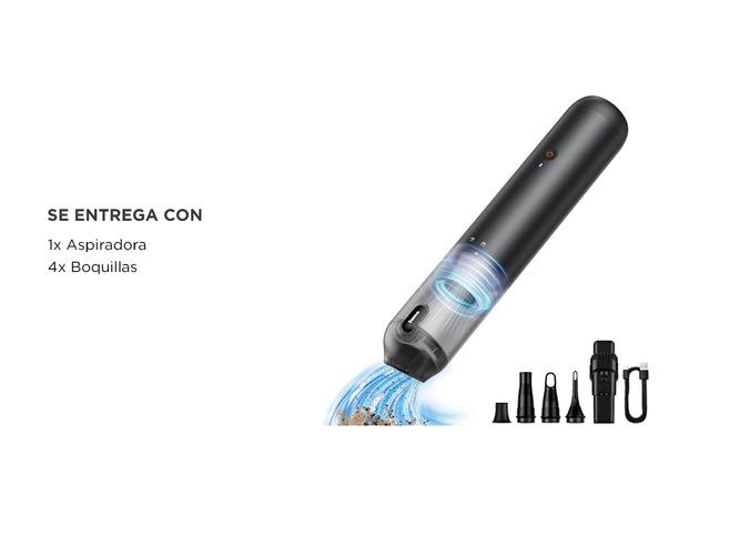 Aspiradora Para Auto Inalámbrica Baseus 30W Recargable  - 5