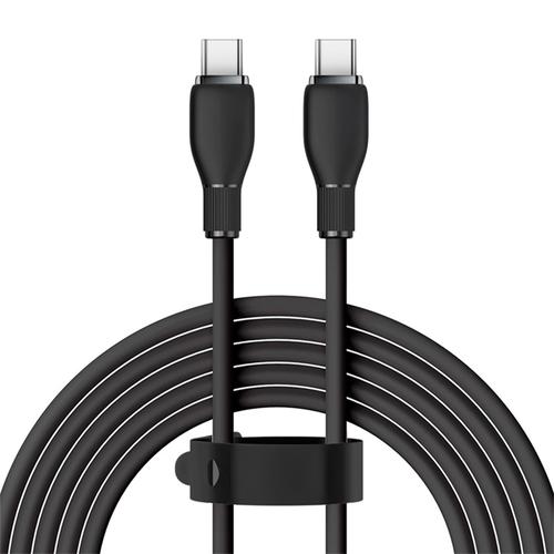 Cable de Carga Rápida Baseus Pudding Series Tipo-C a Tipo-C 100W 12m - 0