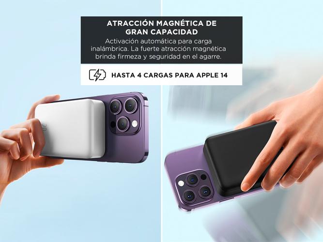 Cargador Portatil Inalambrico Baseus Power Bank Carga Rapida 20000mah 20w Tipo-C  - 3