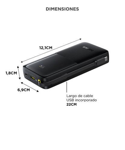  Cargador Portátil Baseus Bipow2 Pro 20000mAh 225W Power Bank - 3