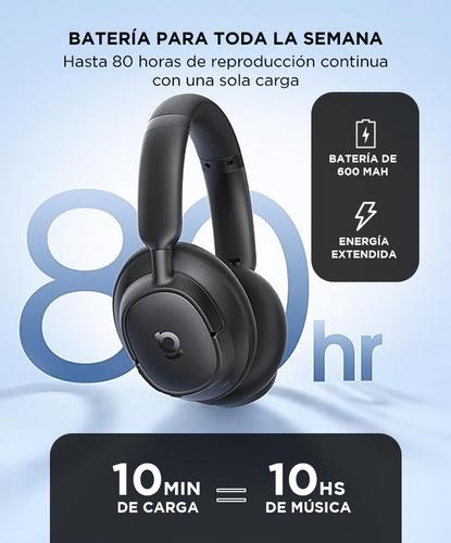 Auriculares Baseus BH1 NC Cancelación Ruido 80h De Batería - 2