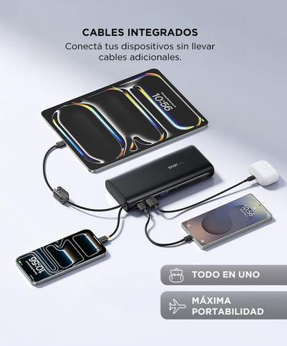 Power Bank Baseus Cargador Portátil EnerFill 25000mAh 145W Notebook - 4