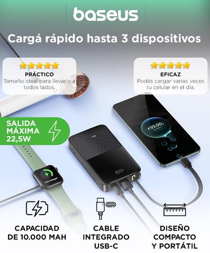 Cargador Portátil Baseus Bipow2 Pro 10000mAh 225W Power Bank - 1