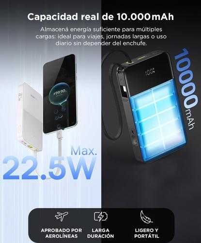 Cargador Portátil Baseus Bipow2 Pro 10000mAh 225W Power Bank - 3