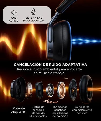 Auriculares Baseus Inspire XH1 ANC HiRes LHDC Sound By Bose 5 Micrófonos - 2