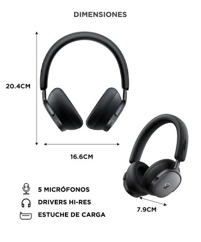 Auriculares Baseus Inspire XH1 ANC HiRes LHDC Sound By Bose 5 Micrófonos - 5
