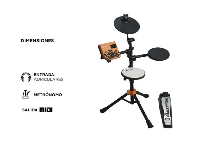 Batería electrónica junior Carlsbro Rock 50 de 3 piezas - 4