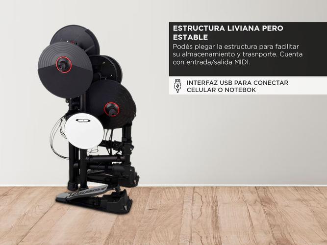 Bateria Electronica Carlsbro CS D130M Completa Accesorios  - 3