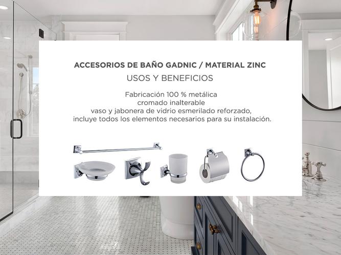 Accesorios De Baño Gadnic Juego De 6 Piezas  - 4