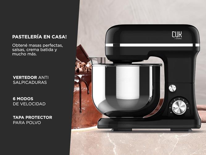Batidora Planetaria Gadnic B1502 1000W 4.3L 6 Velocidades - 2