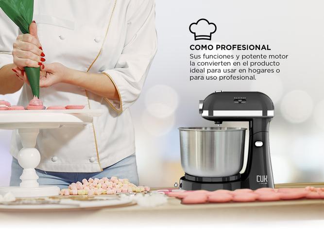 Batidora Planetaria de Pie Gadnic 300w 3.5 L 6 Velocidades - 4