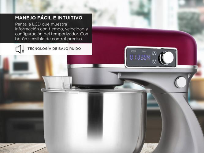 Batidora Planetaria Gadnic Cuerpo de Aluminio con Accesorios - 4