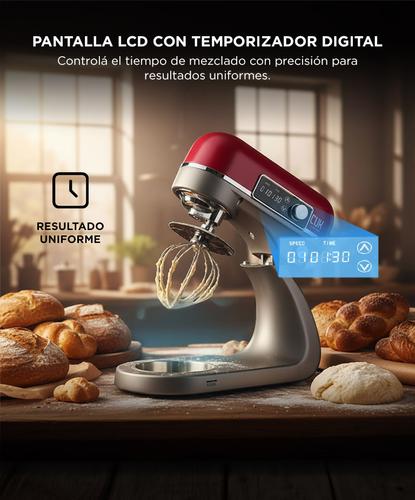 Batidora Planetaria Gadnic Cuerpo de Aluminio con Accesorios - 2