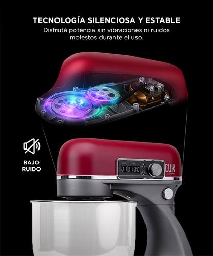 Batidora Planetaria Gadnic Cuerpo de Aluminio con Accesorios - 3