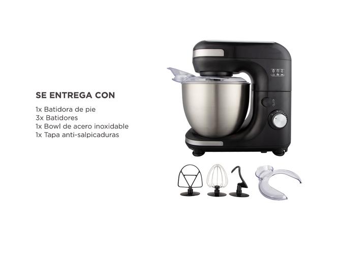 Batidora Planetaria Gadnic 7 Velocidades y Accesorios  - 6