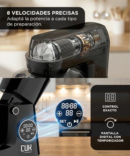 Batidora Planetaria Digital CUK By  Gadnic 5L Con Temporizador 1500W - 2