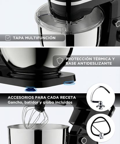 Batidora Planetaria Digital CUK By  Gadnic 5L Con Temporizador 1500W - 4