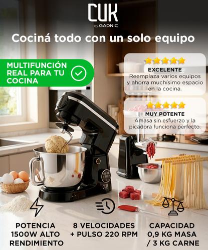Batidora Planetaria CUK by Gadnic 6 en 1  con Picadora 1500W  - 1