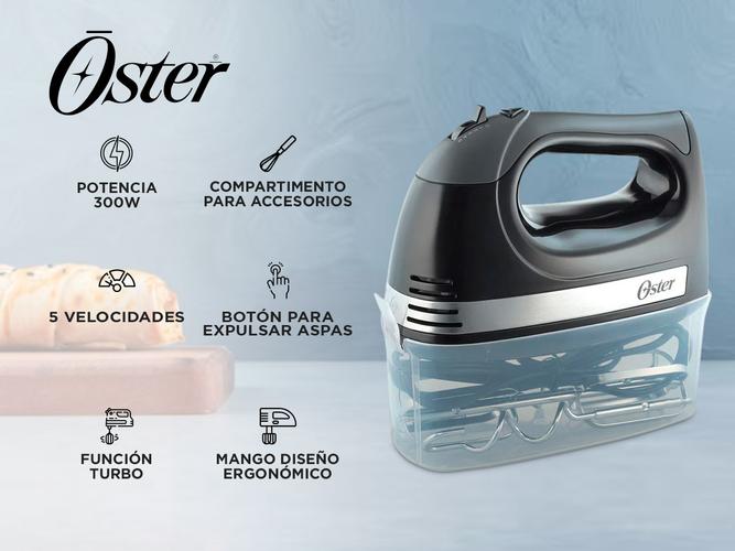 Batidora de mano Oster con Compartimiento FPSTHM2600 - 1