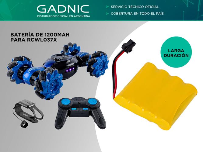 Batería Original De Repuesto Gadnic para Auto a Control Remoto RCWL037X - 1