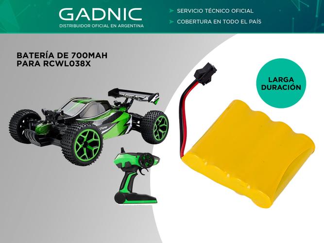 Batería Original de Repuesto para Auto a Control Remoto Gadnic RCWL038X - 1