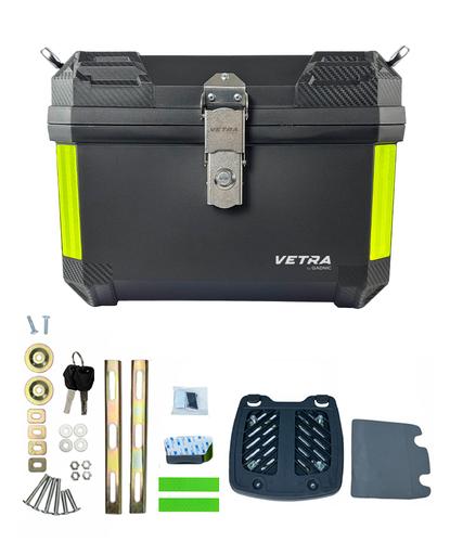 Baúl Trasero para Moto Vetra By Gadnic 45L Plástico Impermeable  con Cierre Llave  - 6