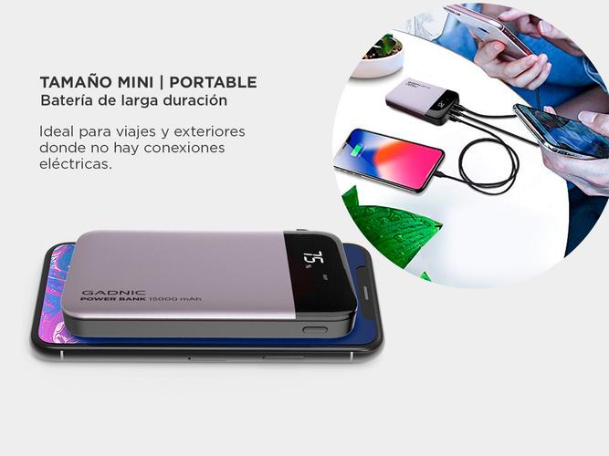 Power Bank Gadnic 15000 mAh - 3