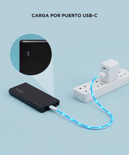 Power Bank Portatil Gadnic Metalico 15000 mAh - 4