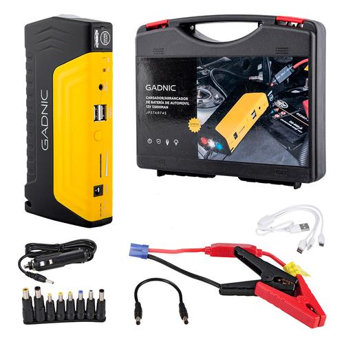 Arrancador Auto Moto Cargador Bateria Portatil Power Bank - 0