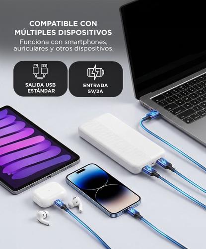 Power Bank Gadnic 15000mah Portatil Carga Rápida IOS Android  - 2