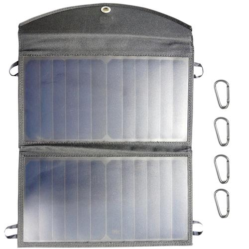 Panel Solar Plegable Portátil Gadnic Cargador USB Power Bank 30w  - 0