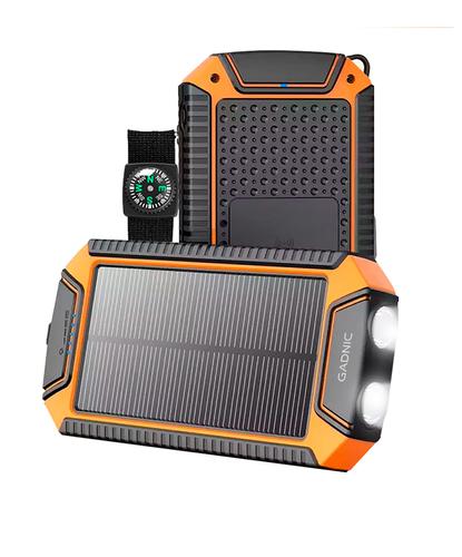 Cargador de Batería Solar Gadnic Power Bank Inalambrico  - 6