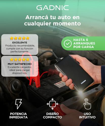 Power Bank Jump Starter Gadnic 10000 mAh 12 V Mini  - 1