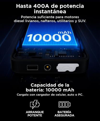 Power Bank Jump Starter Gadnic 10000 mAh 12 V Mini  - 3