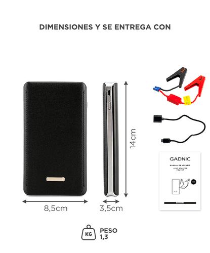 Power Bank Jump Starter Gadnic 10000 mAh 12 V Mini  - 6