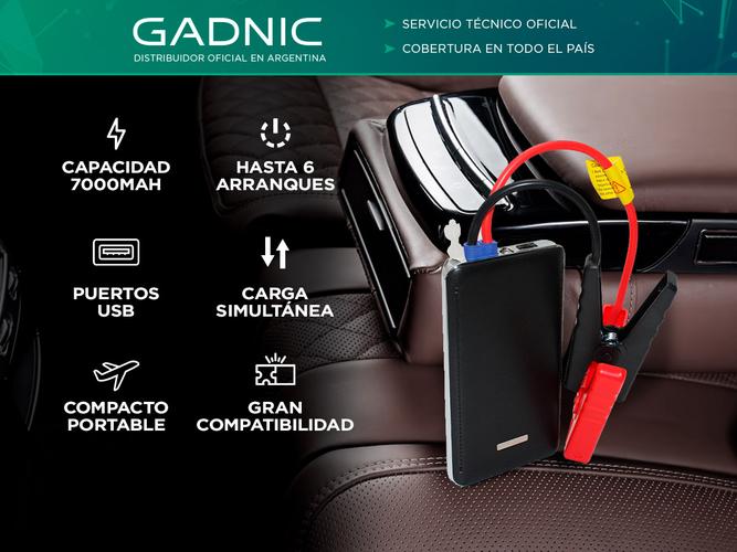 Power Bank Jump Starter Gadnic 7000mah - 1
