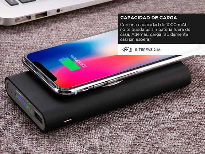 Power Bank Gadnic 10000 mAh con Doble Carga y Carga Rápida - 2