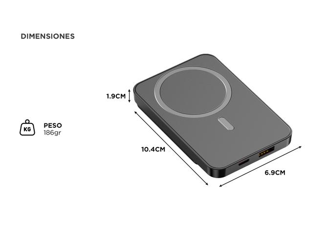 Cargador Portátil Gadnic Powerbank 10000 Mah - 4